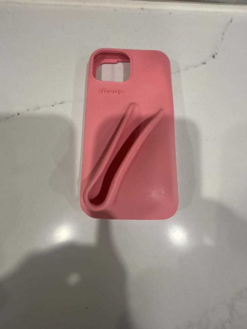 Rhode Lip Case iPhone 15 Pro Pink Silicone